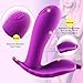 YEVIOR Wearable Leaf Vibrator Wireless Remote Control Dildo Clitoris and G-Spot Stimulator Panties Heating Vibrators 12 Speed Vibration Sex Toys for Women and Couples