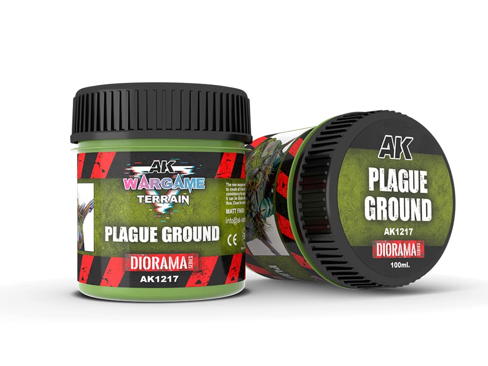 AK Interactive - Plague Ground Wargame Terrain 100ml - AK1217