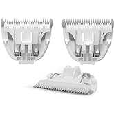 Founouly 3-Packs Home Professional Pet Dog Cat Grooming Clipper Replacement Blades Only