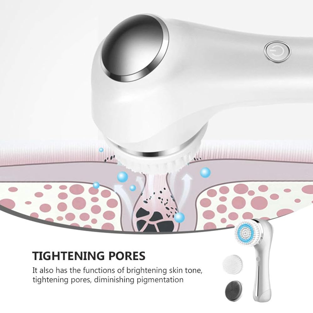 Facial Cleansing Brush Rechargeable Electric Face Brush IPX7 Waterproof