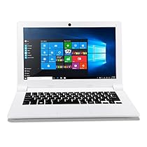 iRULU SpiritBook S1 Pro 11.6 Inch Windows 10 Laptop PC 1366 x 768 HD Display 32GB ROM Memory with Bluetooth 4.0 and Mini HDMI (White)