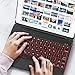 Keyboard Case Compatible with iPad 2018 (6th Gen), iPad 2017 (5th Gen), iPad Pro 9.7,