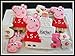 YUHAO Little Pig Cookie Cutters Set for Kids - 8 PCS - Little Pigs, Pig Head, Sun, Umbrella and Message Board - Stainless Steel