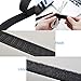 VCZHS 50 PCS Reusable Fastening Cable Ties, Microfiber Cloth 6-Inch Hook and Loop Cord Ties for Tablet Laptop PC TV Home Office Electronics Wire -5 Color