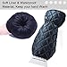 Dragon Squama Ice Scraper Mitt for Car Windshield Snow Scrapers with Waterproof Glove Lined of Thick Fleece + Carry Pouch (Black)