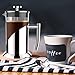 Gorgeous [8 Cup] French Press Coffee Maker & Tea Maker (34 Oz) – Best Café Press Pot with 18/8 Grade Stainless Steel & No-Shatter Borosilicate Glass – Drink the Perfect Cafetiere Cuppa Every Time!