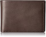 Skagen Men's Ambold Slim Bifold Brown, Espresso, One Size