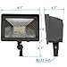 JMKMGL LED Flood Light Dusk to Dawn, 180° Adjustable Arm, 50W (250W Equivalent), Waterproof Outdoor Security Lighting Fixtures, 5000K 5500lm 100-277Vac ETL Qualified DLC Listed (Photocell)