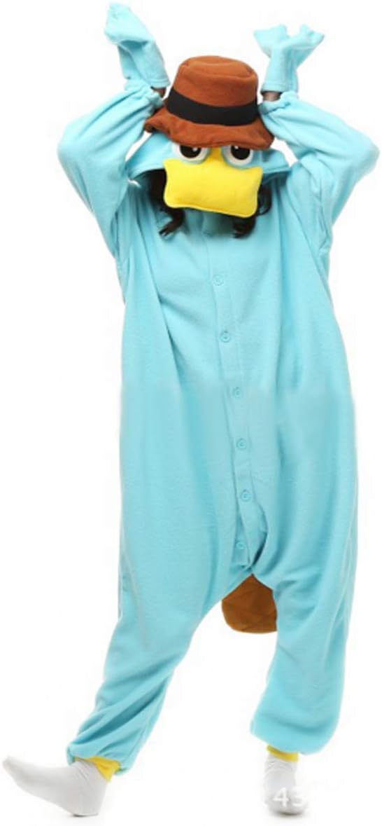 Adult Animal One-piece Pajamas Cosplay Homewear Sleepwear Jumpsuit Costume for Women Men