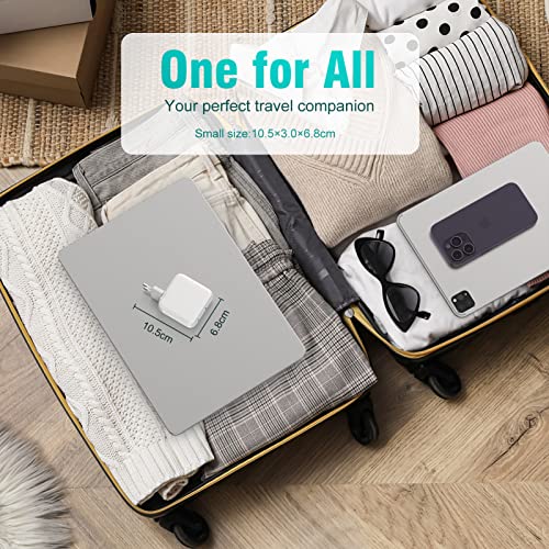 67W USB C Charger Compatible with MacBook Air MacBook Pro 13 14 15 16 Inch 2024 2023 2022 2021 2020 2019 2018, 2024 iPad Pro Air, 2Ports Power Supply with 2M/6.6FT Charging Cable