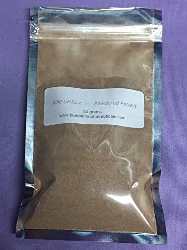 50 Grams Wild Lettuce Powder (scientific name Lactuca virosa)