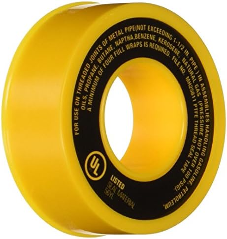 Harvey 017065 Gas Line PTFE Thread Seal Tape