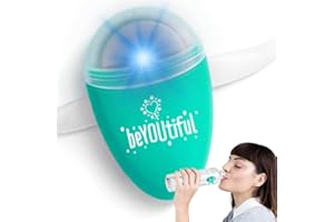 ULLA Light up Water Bottle Reminder, Smart Light for Water Bottle, Small Hydrate Reminder, Fits any Water Bottle, Lights Up when Time to Drink, Hydration Intake Planner, Home & Office Use - BeYoutiful