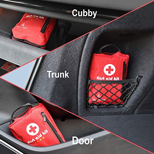 ArmaPrep First Aid Kit Compact IFAK with Rapid Response Labels, MOLLE, Tourniquet & Survival