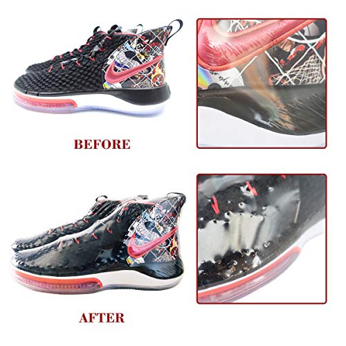 100 Pcs Shoe Shrink Wrap Bags, 16x11 inches Sneaker Shrink Wraps Fits