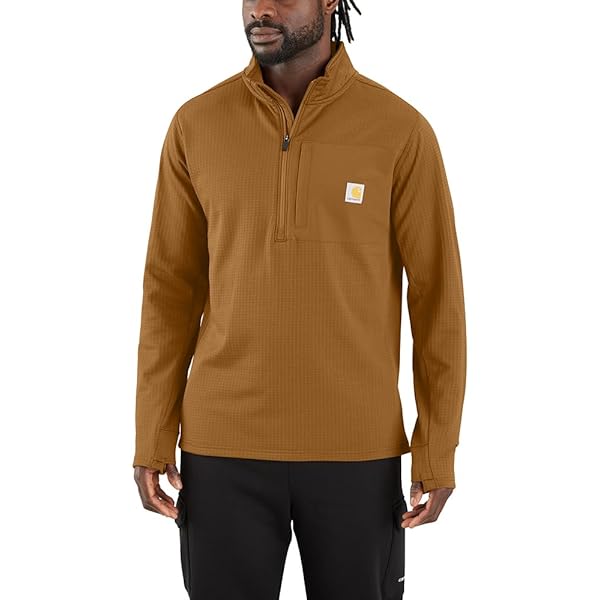 Amazon.com: Carhartt Men's Force Relaxed Fit Full-Zip Long-Sleeve