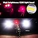 Bodyguard Bike Tail Light-USB Charging,(Red, Blue, Pink)3 Color Changing, 6 Modes, Waterproof & Lightweight.High Intensity Bike Rear Helmet Light Fits on any Bicycles