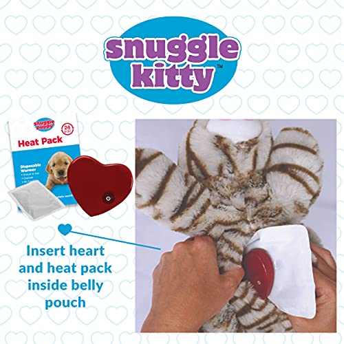 Snuggle Kitty Heartbeat Stuffed Toy for Cats by Snuggle Puppy Pet
