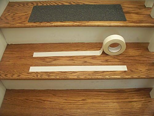 Essential Double Sided Carpet Tape 1.5-Inch by 82.5-Feet - Single Roll for Indoor Use - Use for Stair treads, Area Rugs, Runners, Carpet Over Carpet, Vinyl Flooring, Perimeter Tape, etc.