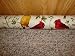 Door Draft Stopper Filled with Fragrant Balsam - Standard 2" X 38" - Cardinals - Quality USA Made