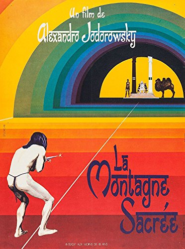 Da BangThe HOLY Mountain Movie Poster Rare European Version Alejandro Jodorowsky 24x36inch