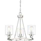 Minka Lavery 3077-613 Criterium Dining Room Fixture Mini Chandelier Pendant Lighting, 6-Light, 360 Watts, Aged Brass