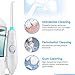 THZY Water Flosser Professional Electric Dental Countertop Oral Irrigator 600 Milliliter Capacity with 7 multifunctional Tips for Braces, Bridges, Dental Care, FC-288 White