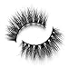 PINKZIO 3D Mink False Eyelash 100% Handmade Strip Lashes,Pinkzio Reusable Extra Thick, Dramatic Volume Fake Lashes 3D Faux Mink Lashes-01