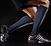 7 Pairs Compression Socks For Women and Men - Best For Running, Athletic Sports, Crossfit, Flight Travel - Suits Nurses, Maternity Pregnancy, Shin Splints - 15-20mmHg Below Knee High (Large, Black)