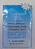 Oral Guard Dental Appliance Cleaner and Disinfectant for All Night Guards, Retainers and Dentures. 12 Month Supply