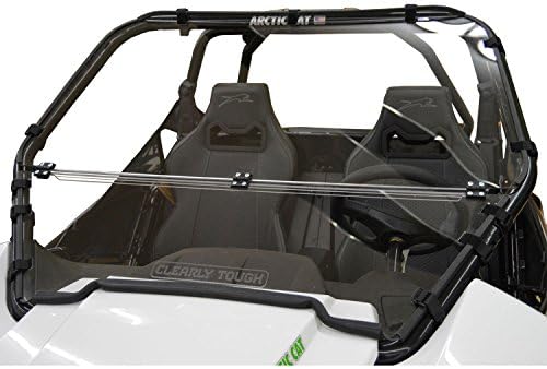 Arctic Cat Wildcat Scratch Resistant Side by Side UTV Full Folding Windshield. The Ultimate in Side By Side Versatility! Easy On or Off!Premium Polycarbonate w/ Hard CoatMade in America!