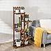 Giantex Wood Plant Stand Rack 5 Tier 6 Potted, Multiple Plant Stand Flower Pots Holder Display Shelf Rack Planter Indoor Outdoor for Garden Corner Balcony Patio Living Room