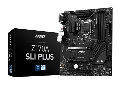 MSI Pro Solution Intel Z170A  LGA 1151 DDR4 USB 3.1 ATX Motherboard (Z170A SLI Plus)