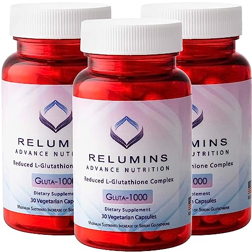 L Glutathione Complex Skin Supplement 1000mg Reduced Glutathione