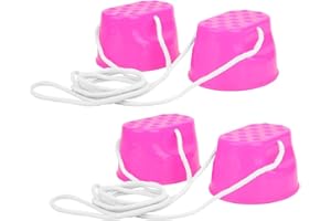 YOUTHINK Children Walk Stilts, ABS Material, Lightweight and Nonslip Design, Balancing Shoes for Kids, Fun Walking Toy for Ag