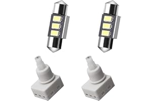 HERCOO 924-798 Dome Lamp Switch Roof Map Light LED Bulbs for 34404-SDA-A21 34404-SDA-A22D3 Compatible with Honda CR-V Odyssey