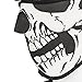 Outdoor Neoprene Skull Half Face Mask Breathable Face Shield Guards For Snowboard Ski Cycling Motorcycle
