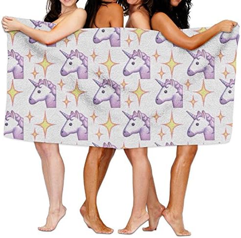 Unicorn Pony Horn Adult Soft Microfiber Printed Beach Towel For Swimming,surf,Gym,spa 80cm130cm,highly Absorbent