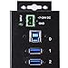 StarTech.com 10-Port USB 3.0 Hub - 5Gbps - Metal Industrial USB-A Hub with ESD & Surge Protection - Din Rail, Wall or Desk Mountable - TAA Compliant USB Expander Hub (ST1030USBM)