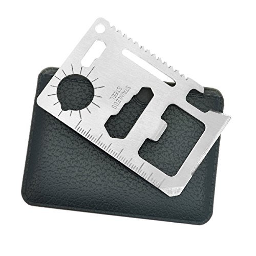 10in1 Multifunction Survival Wallet Tool from Grace Marketing HI