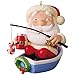 Hallmark 1595QGO1772 Fishing Santa Fishing Keepsake Christmas Ornaments