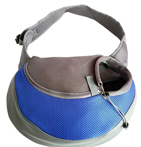 BENWEI Classics Breathable Dog Front Carrying Bags Mesh Comfortable Travel Tote Shoulder Bag For Puppy Cat Small Pets Slings Backpack Carriers