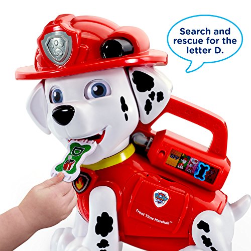 VTech Paw Patrol Treat Time Marshall, includes Marshall^Treats (26)^AAA Battery (2)^Manual