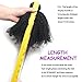 Luwigs Afro Kinky Curly 4B 4C Hair Extensions One Bundle Hair Weave Human Hair Bundles Afro Kinkys Curly Hair Bundles Natural Color (14 inches, Afro Kinky Curly 4B 4C)
