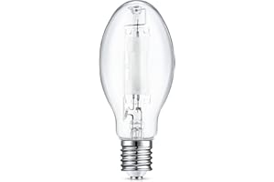 Rossesay 1 Pc 175 Watt Lighting Metal Halide Lamp MH400/U/MOG 36000 Lumen 4000K Outdoor Light Bulb 12, 000 Hour Span Life Mogul Base (E39) ED28 High Intensity Discharge Metal Halide Bulb