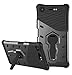 Sony Xperia XZ1 Case SunRemex Durable Armor with Full Body Protective and Heavy Duty Protection and 360 Degree Rotating Kickstand Design for Sony Xperia XZ1(2017) (Black)