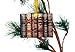 Jane Austen Novels Glass Christmas Ornament
