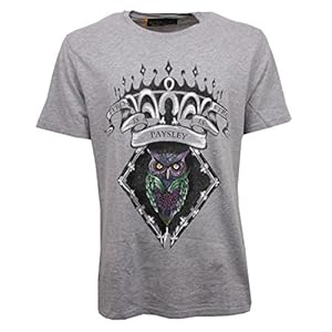 Etro C7340 Maglia Uomo Hand Painting Grigio Melange t-Shirt Men