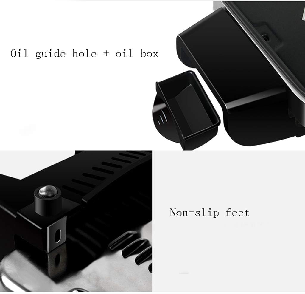 review zaizai Table Grill Electric, Temperature Controller, BBQ Electric Grill for Barbecues in The House, On The Balcony Or in The Garden 1100W