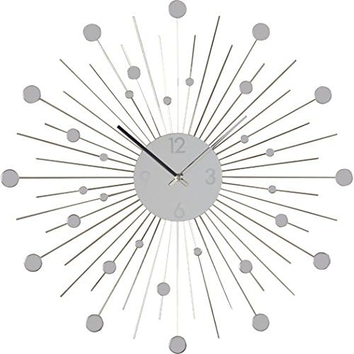 Oversized 24'' Decorative Starburst Design Wall Clock by Brayden Studio